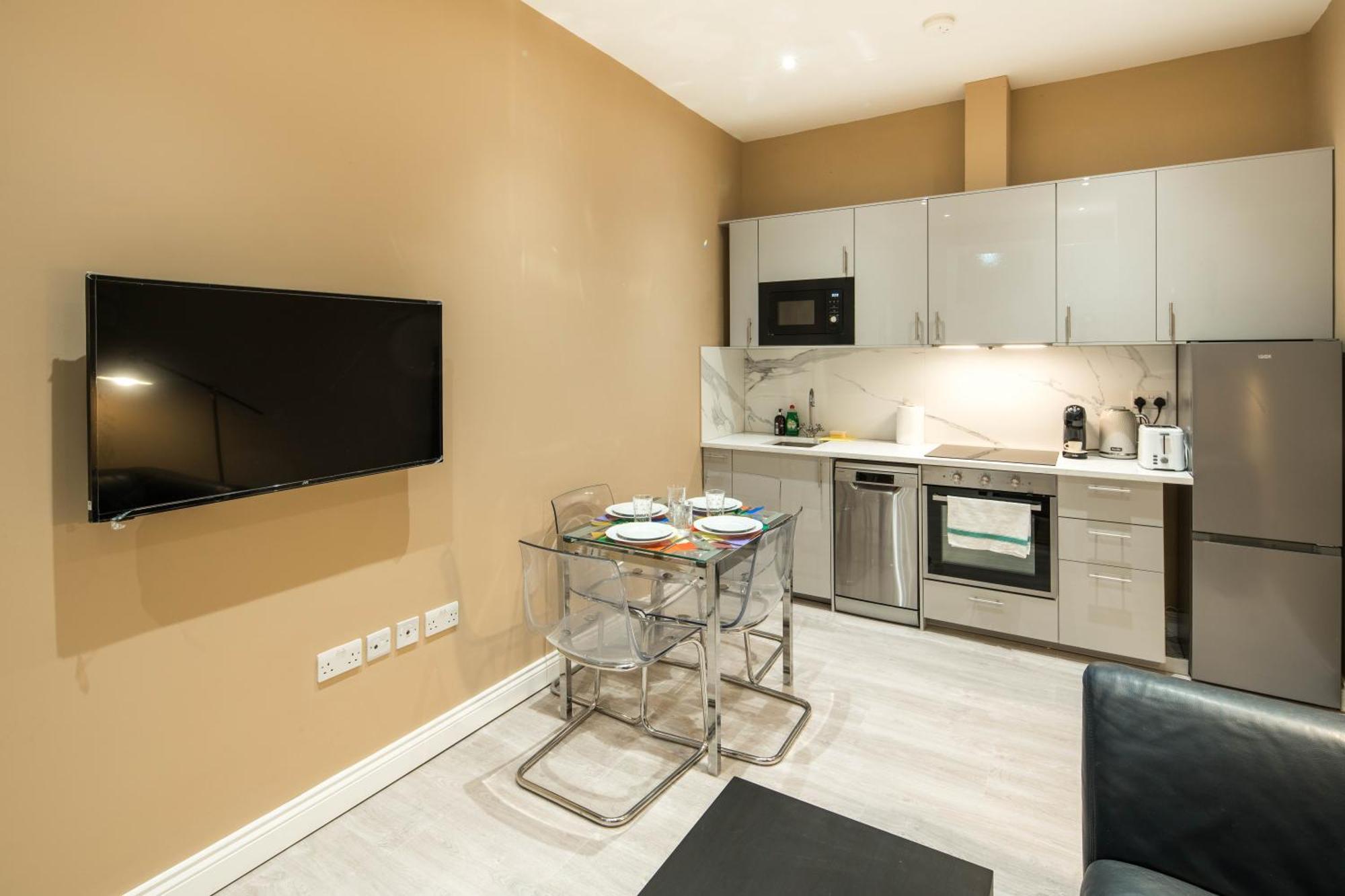 런던 Kensington Courtyard 아파트 외부 사진